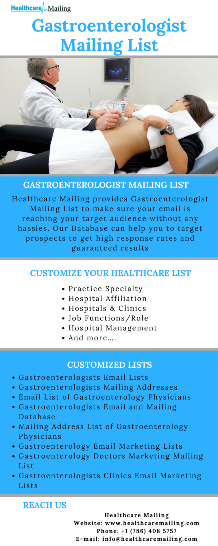 Gastroenterologist Mailing List